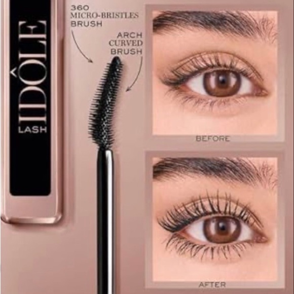 💋NIB💋 Lancôme Lash Idole Mascara- Lash-Lifting & Volumizing Mascara BRAND NEW! - Picture 3 of 13